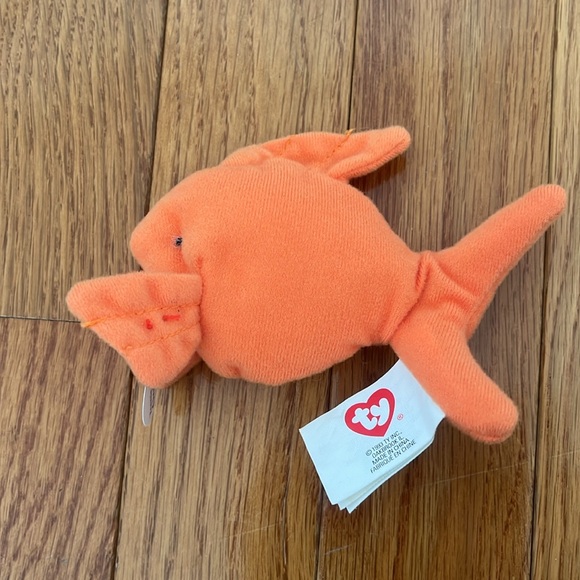 Vintage 1990s McDonald’s Happy Meal Toy Ty Goldie Goldfish Teenie Beanie Baby - Picture 3 of 14